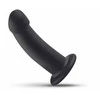 NO-PARTS Charlie Silicone Intimate Device 14.5 cm Juodas with Suction Base