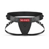 No-Parts Jordan Adjustable Intimate Harness, Flexible Size, Juodas