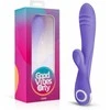 Easytoys Rožinė Fane Rabbit Intimate Device Rechargeable Silicone Rožinė 10 Modes LED