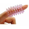 Pink Rožinė You2Toys Finger Sleeve Rožinė TPR Non-Vibrating Flexible Cover