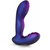 Hueman Tapping Plug Silicone Rechargeable 10 Modes Juodas-Violetinė