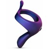 Blue Mėlyna Hueman Vibrating Intimate Ring Mėlyna Silicone 10-Mode Rechargeable