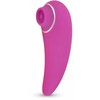 Pink Rožinė Taptastic Vibe Rechargeable Silicone Intimate Device - 6 Modes, Rožinė