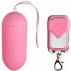 Pink Rožinė EasyToys Rožinė Wireless Vibrating Egg - 10-Mode Remote Control System