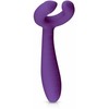 EasyToys Couples Vibrator Violetinė - Dual Motor Flexible Ring &amp; Shaft