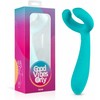 Noam Dual-Ended Rechargeable Intimate Device for Couples, Atsparus vandeniui, Juodas