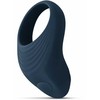 Boners Vibrating Ring with 10-Mode Stimulation System, Juodas, Flexible