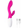 Pink Rožinė Easytoys Lily 2.0 Rechargeable Dual-Action Vibrator Rožinė