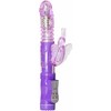 Easytoys Vibe Violetinė Butterfly Multi-Speed Silicone Vibrator Atsparus vandeniui