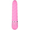 Pink Rožinė Love Diamond Rožinė Multi-Texture Intimate Device - Compact Size