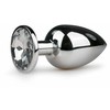 Rimba Aliuminio Intimate Plug with Large Crystal - Medium Size
