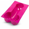 Pink Rožinė You2Toys Silicone Fun Baking Mold Novelty Shape Flexible Rožinė