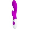 Pretty Love Brigthy Vibrator Žalias-Baltas, 30 Modes, Ergonomic, 20 cm