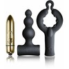 Rocks Off Silhouette Be Mine Set - Multi-Element Vibrating Intimate Kit for Couples