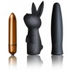 Rocks Off Silhouette Dark Desires Set - Intimate Toy Collection, Juodas, 3 pcs