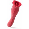 Pink Rožinė Teazers Dual-Action Intimate Device with Licking Function, Rožinė