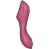 SATISFYER CURVY TRINITY 3 RAUDONAS