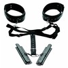 Xr Brands Master Series Adjustable Thigh and Wrist Positioning Harness Juodas