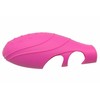 Xr Brands Rožinė Bang Her Silicone Finger Massager Rožinė 3in Ergonomic Vibrating System