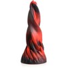 Xr Brands Hell Kiss Silicone Intimate Tongue Machine Raudona 21 cm Premium Material