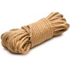 Xr Brands Kink Premium Braided Jute Rope 10m - Durable Natural Bondage Cord
