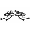 XR Brands Hold Me Bed Bondage Set Juodas - Adjustable Restraint System