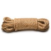 Xr Brands Tied Up Jute Bondage Rope 25ft (7.6m) - Natural Fiber, Coreless Design
