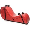 Xr Brands Kink Couch Lounge Chair with Adjustable Straps &amp; Support Pillows, Juodas