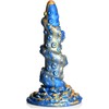Mėlyna XR Brands Kraken Silicone Model Mėlyna - Textured Fantasy Shape, Large Base
