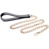 Xr Brands Master Series Chainline Premium Juodas-Gold Restraint Leash 90cm
