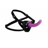 Xr Brands Navigator Silicone Curved Model with Adjustable Harness, Violetinė, 18 cm