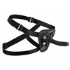 Xr Brands Pegged Silicone Intimate System with Adjustable Harness Juodas 5"