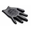 XR Brands Pleasure Poker Multi-Texture Intimate Glove, Juodas, Universal Size