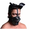 XR Brands Pup Puppy Play Mask with Breathable Removable Ball Gag