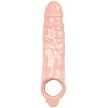 XR Brands Really Ample Extension Sleeve Flexible TPR Flesh Color