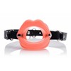 Master Series Silicone Adjustable Oral Training Gag Juodas