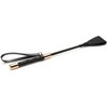 XR Brands Master Series Riding Crop 30 cm Vegan Leather Juodas