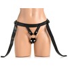 Xr Brands Velvet Kiss Premium Adjustable Strap-On Harness Juodas