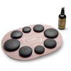 S1 Revival Hot Stone Spa Set - 8 Basalt Stones for Home Relaxation