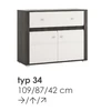 Extom Komoda SEVILLA TYP34