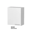 Extom Pakabinama spintelė Sidabrinis W2 60