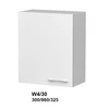 Extom Pakabinama spintelė Sidabrinis W4 30
