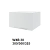Extom Pakabinama spintelė Sidabrinis W4B 30