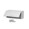 Extom Pakabinama spintelė Sidabrinis W4B 60