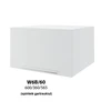 Extom Pakabinama spintelė Sidabrinis W6B 60