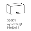 Gala SYCYLIA pakabinama spintelė G60KN