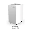 Halmar VENTO D-40/82 pastatoma virtuvinė spintelė