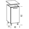 Liveo Pastatoma spintelė TIFFANY T15/D40