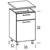 Liveo Pastatoma spintelė TIFFANY T18/D50S1