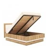 Lova Liveo Besto BT12 140 cm, ruda/balta
